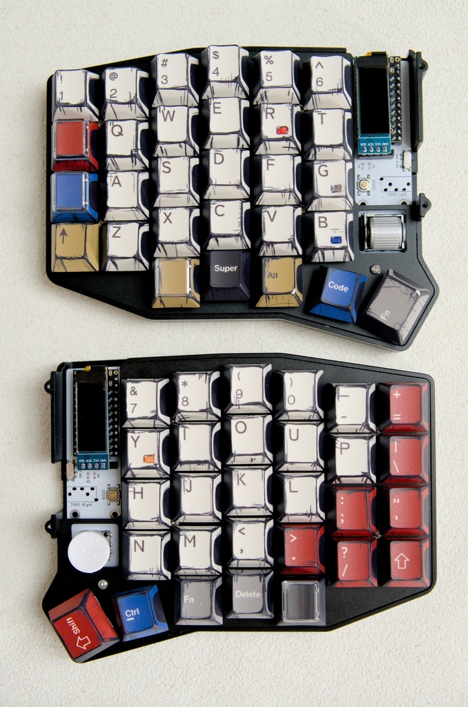Sofle Hybrid - Aluminum version (Exclusive) (Choc/Cherry Socket)