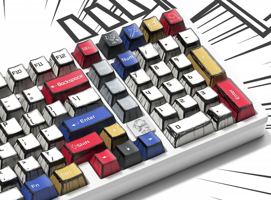 Manga Strike Keycap Ket